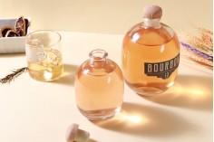 Elegantna bočica 500 ml sa čepom i termoskupljajućom kapicom